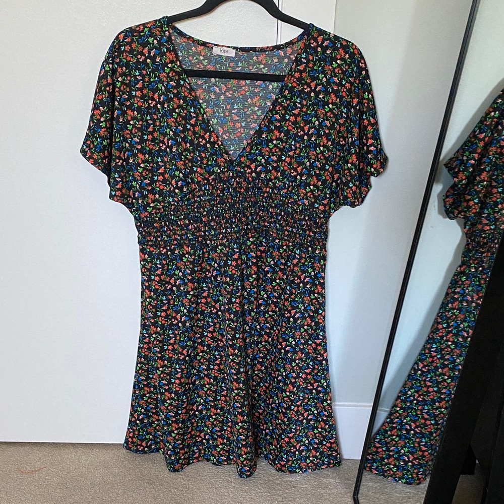 Ripe Multicolor Floral Dress